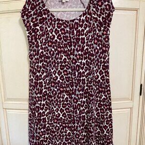 Animal Print Loft Summer Dress